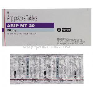 Arip MT 20, Generic Abilify, Aripiprazole 20mg