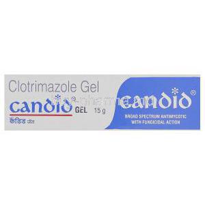 Candid Gel, Generic Mycelex, Clotrimazole 1% 15gm Box
