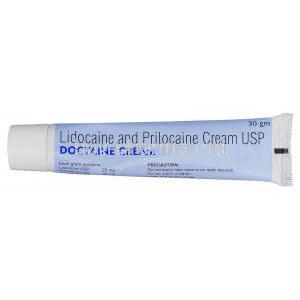 Doctaine Cream, Generic Emla Cream, Lidocaine 25mg and Prilocaine 25mg 30gm Tube