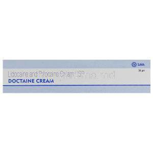 Doctaine Cream, Generic Emla Cream, Lidocaine 25mg and Prilocaine 25mg 30gm Box