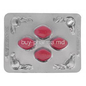 Lovegra, Sildenafil Citrate 100mg Tablet Strip