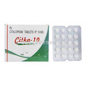 Citka-10, Generic Celexa, Citalopram 10mg