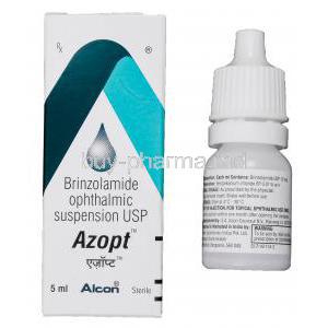 Azopt, Brinzolamide Ophthalmic Suspension 10mg per ml 5ml