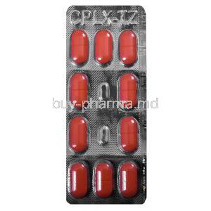 Ciplox-TZ, Ciprofloxacin 500mg and Tinidazole 600mg Tablet Strip