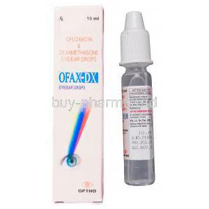 Ofax-DX, Ofloxacin and Dexamethasone Eye and Ear Drops 10ml