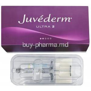 Juvederm Ultra 2, Cross-Linked Hyaluronic Acid Syringe Kit
