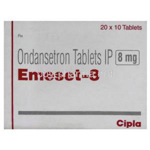Generic  Zofran, Ondansetron 8 mg box