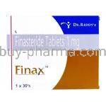 Finax, Finasteride 1mg Box