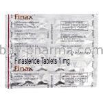 Finax, Finasteride 1mg Tablet Blister Pack Information