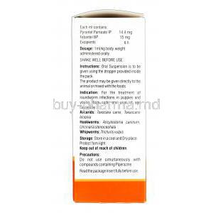 Kiwof Puppy, Pyrantel Febantel Oral Suspension active ingredients