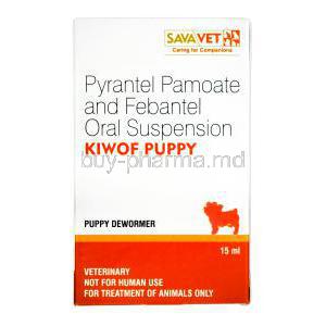 Kiwof Puppy, Pyrantel Febantel Oral Suspension box