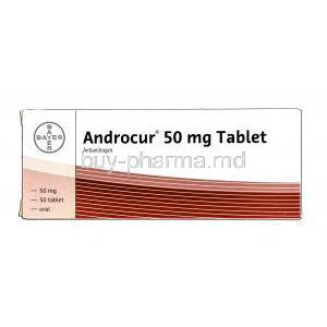 Androcur, Cyproterone Acetate 50mg box