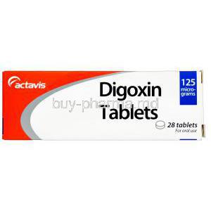 Digoxin 0.125mg box