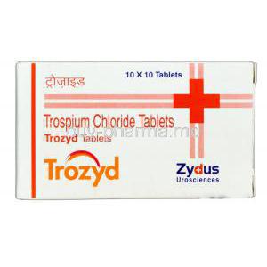 Trozyd, Generic Sanctura, Trospium Chloride 20mg Zydus