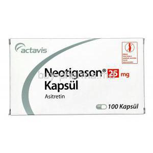 Neotigason, Neotigason 25mg box