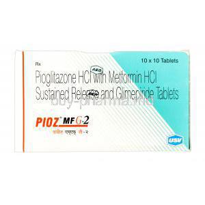 Glimepiride/ Pioglitazone/ Metformin