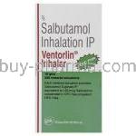 Ventorlin, Salbutamol Inhaler 18 gm 200 doses