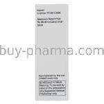 Ventorlin, Salbutamol Inhaler warning