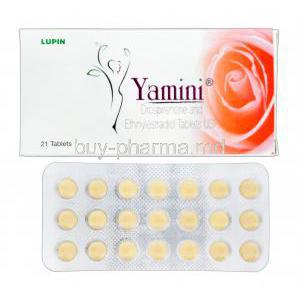 Yamini, Generic Yaz, Drospirenone 3mg Ethinyl Estradiol 0.03mg