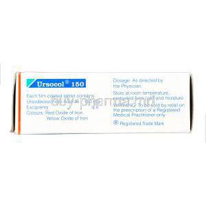 Ursocol, Ursodeoxycholic Acid  150mg box