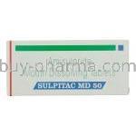Sulpitac MD, Amisulpride 50 mg box