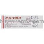 Arpizol,?Aripiprazole 20 Mg Tablet (Sun Pharma) Box