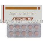 Arpizol,?Aripiprazole 20 Mg Tablet (Sun Pharma)