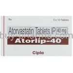 Atorlip, Atorvastatin 40 Mg Box