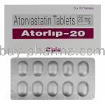 Atorlip, Atorvastatin 20mg