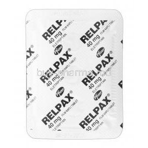 Relpax, Eletriptan 40mg Pfizer