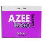 Azee, Azithromycin 1000 Mg Tablet (Protec) Box