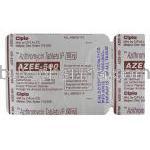 Azee, Azithromycin 500mg Blister Pack Information