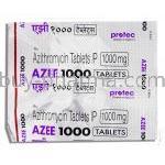 Azee, Azithromycin 1000 Mg Tablet (Protec)