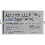 Azee, Azithromycin 250mg Box Information