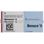 Benace, Benazepril 5 mg box