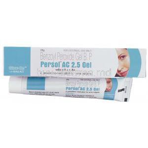 Persol AC, Benzoyl Peroxide 2.5% 20 Gm Gel