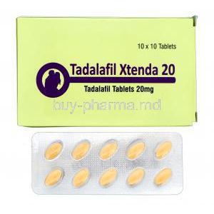 Xtenda, Tadalafil