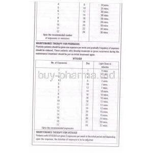 Melanocyl, Methoxsalen/ AminoBenzoic Acid Ointment information sheet 2