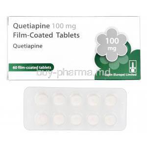 Quetiapine, Generic Seroquel, Quetiapine 100mg