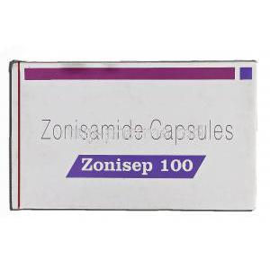 Zonisep, Zonisamide, 100 mg, Box