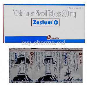 Zostum O, Cefditoren Pivoxil Tablet