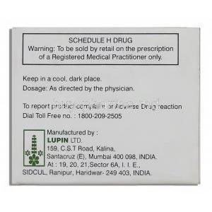 Ceff, Cephalexin 250 mg Lupin