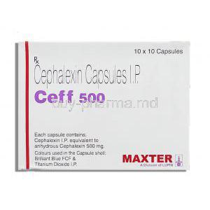 Ceff, Cephalexin 500 mg