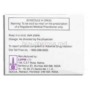 Ceff, Cephalexin 500 mg Lupin