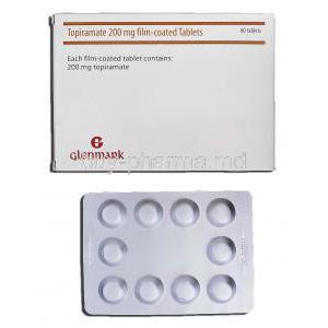 Topiramate, Topiramate 200mg, Tablet