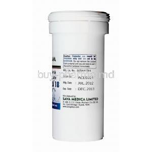 Tiodora 18 Puffcaps, Tiotropium Bromide 18mcg bottle Sava Medica manufacturer