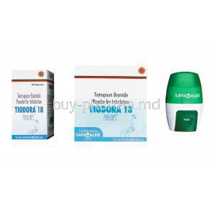 Tiodora 18, Tiotropium Bromide 18mcg COMBIPACK