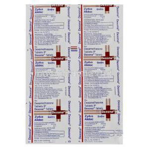 Dexona, Dexamethasone 0.5 mg tablet