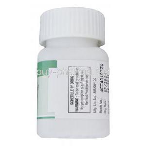 TEMCAD, Temozolomide 100mg Bottle Batch