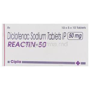 Reactin, Diclofenac 50 mg Cipla